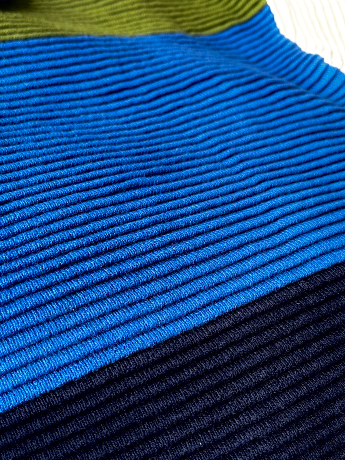 Butt Knit Colour Block Polo