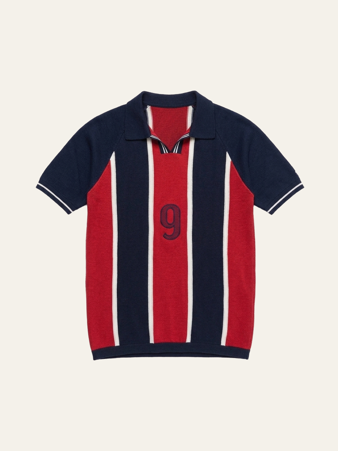 Broad Stripe Raglan Polo